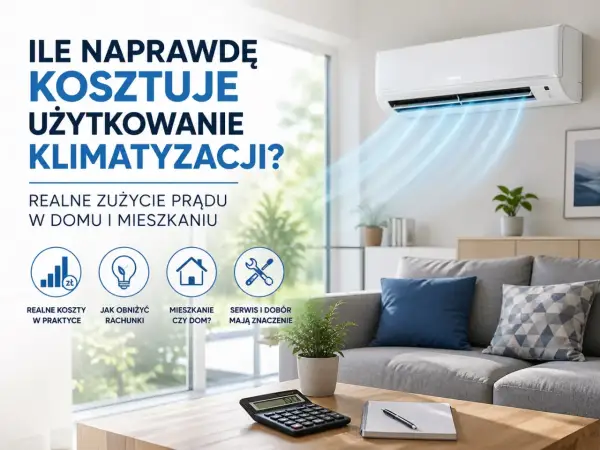Klimatyzacja w domu: ile naprawdę kosztuje jej używanie? Sprawdź realne zużycie prądu i jak obniżyć rachunki.